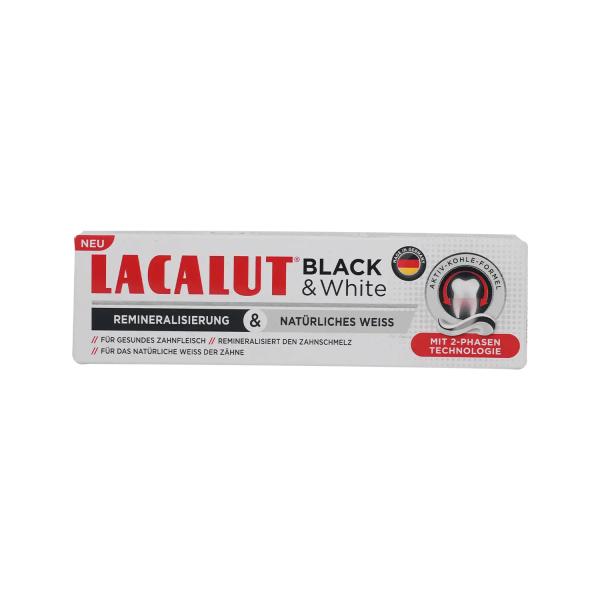 LACALUT BLACK & WHITE T/P 75 ML