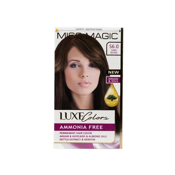 LUXE HAIR COLOR MISS MAGIC S 6.0-DARK BLOND