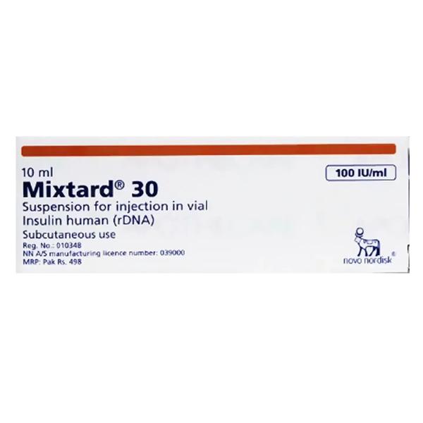 MIXTARD 30 HM 100 IU/ML 10ml