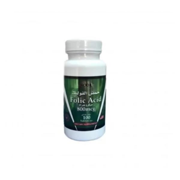 NOOR FOLIC ACID 800 MCG 100 TAB