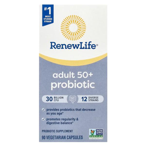 RENEWLIFE ADULT 50+ PROBIOTIC 30 BILLION 30 CAPSULES