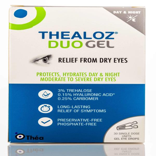 THEALOZ DUO EYE GEL UD 30*0.4 G