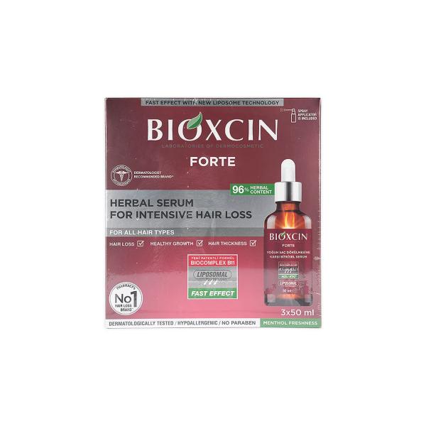 BIOXSINE FORT HAIR LOSS SERUM 3X50ml