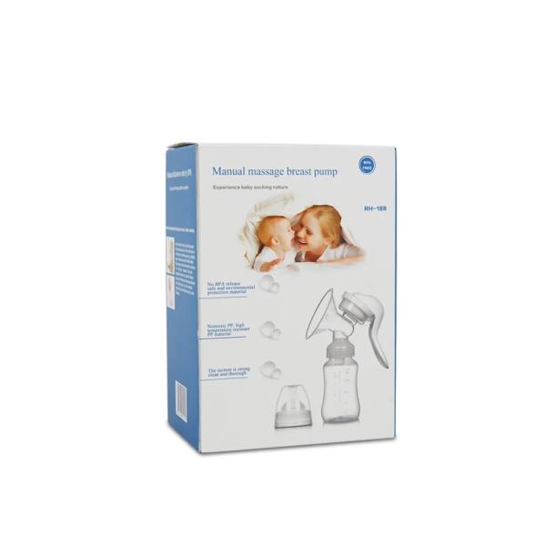 BLACK & BROWN MANUAL MASSAGE BREAST PUMP ( RH-188)