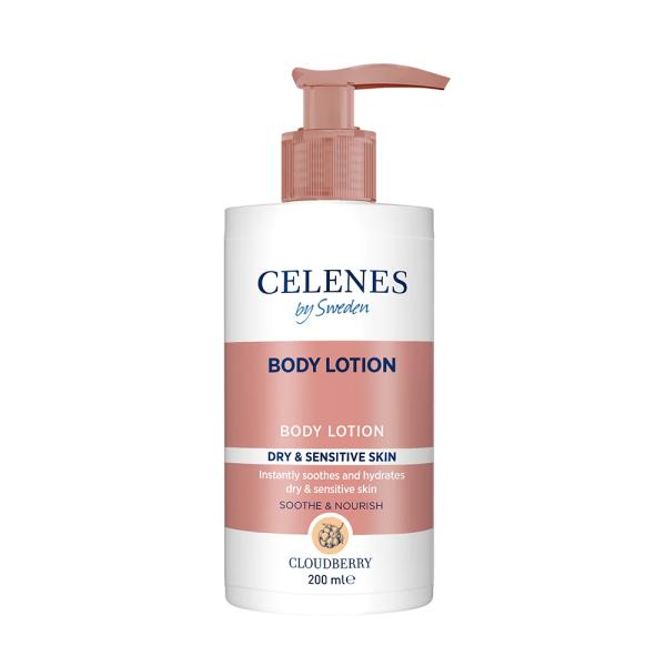 CELENES CLOUBERRY BODY LOTION UNSCENTED 200 ML