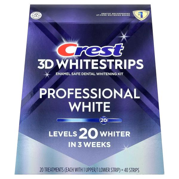 CREST 3D WHITE STRIPS 40 STRIPS