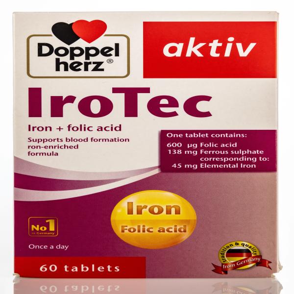 DOPPEL HERZ AKTIF IRONTEC 60 TAB