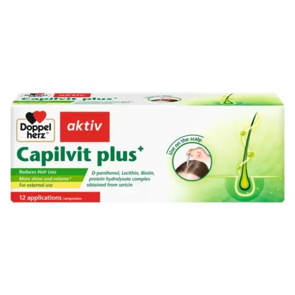 DOPPEL HERZ AKTIV CAPILVIT PLUS 12 AMPOULES