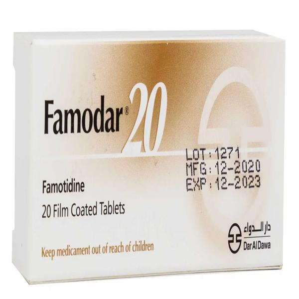 FAMODAR 20MG 20 TAB