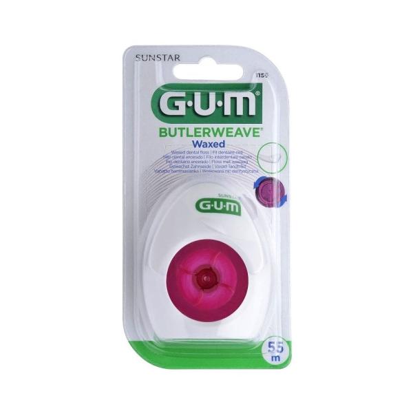GUM BUTLEWEAVE WAXED FLOSS 50 M (1155 )
