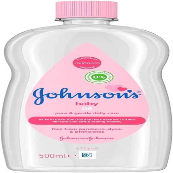 JOHNSON BABY OIL 500 ML