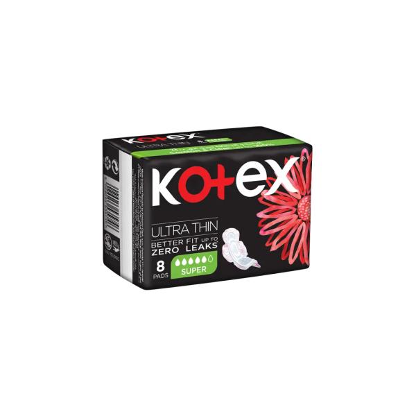 KOTEX ULTRATHIN SUPER WINGS 16X8PADS