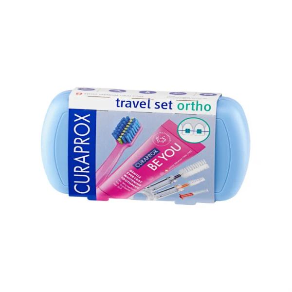 CURAPROX TRAVEL SET ORTHO BLUE