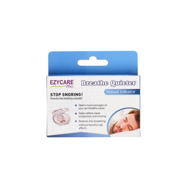 EZYCARE BREATHE QUIET NASAL DILATOR 38500