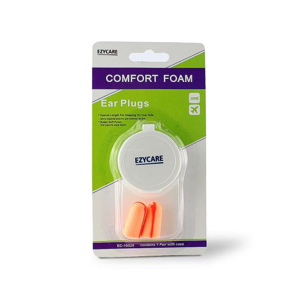 EZYCARE COMFORT FOAM EAR PLUG 1 PAIR 10029