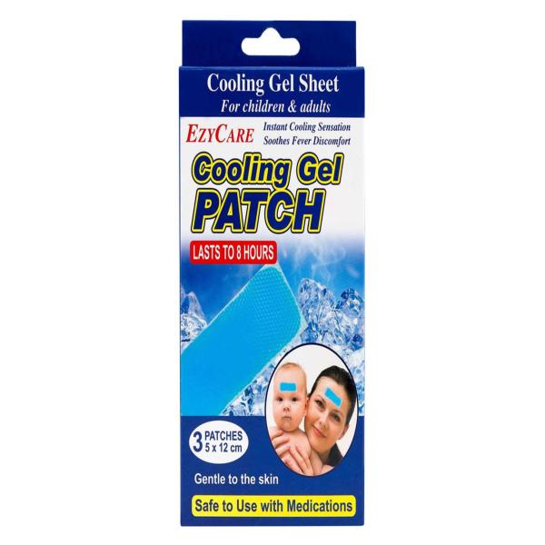 EZYCARE COOLING GEL PATCH 3 PATCHES 41457