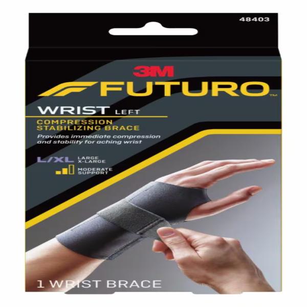 FUTURO ENERG WRIST SUP LEFT LRG / X LRG 48403
