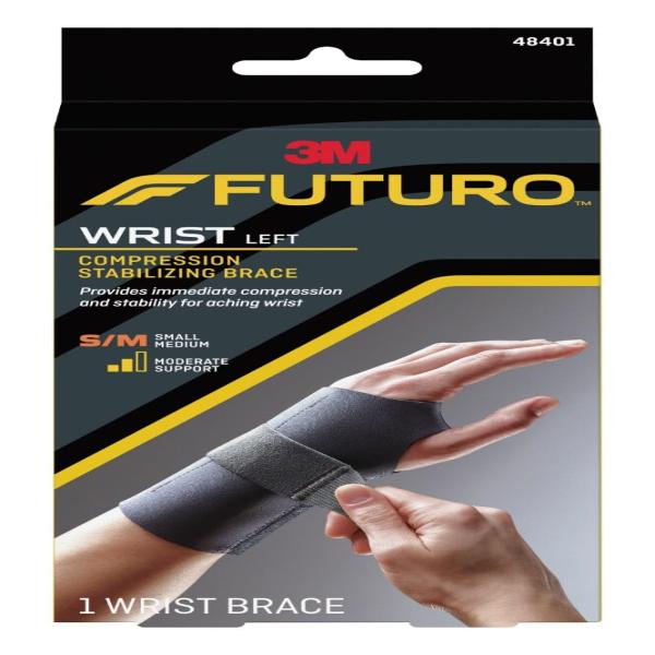 FUTURO ENERG WRIST SUP LEFT SML / MED 48401