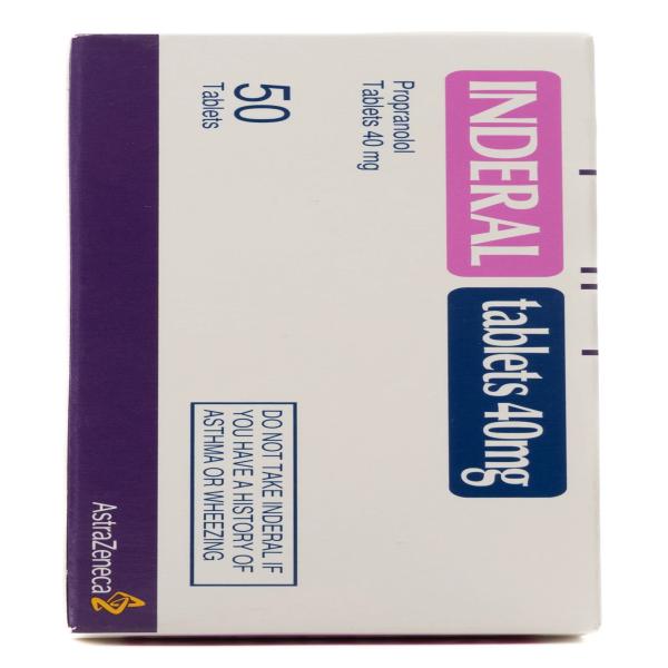 INDERAL 40 MG 50 TABLETS