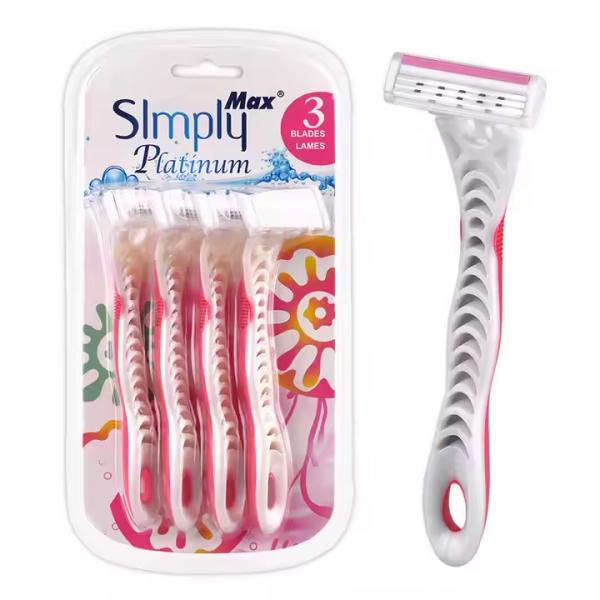 MAX SIMPLY PLATINUM 3 BLADES