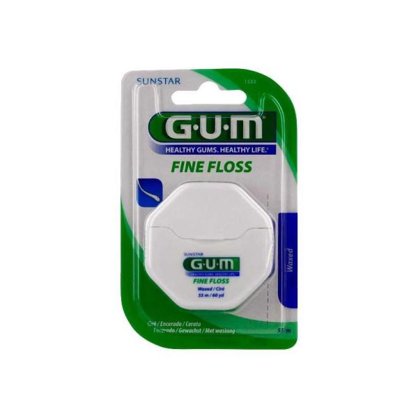 GUM FINE FLOSS WAXED (1555)