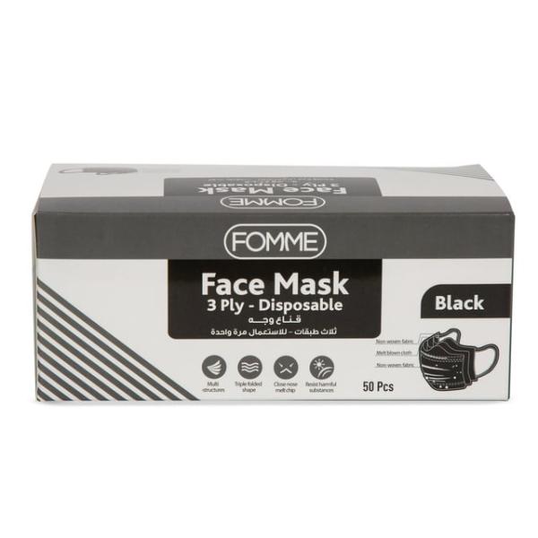 PROTON - FACE MASK BLACK 50 PC