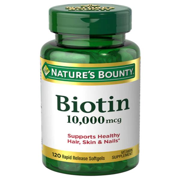 NATURES BOUNTYBIOTIN 10,000 MCG 120'S