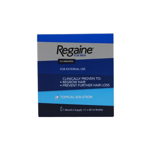 REGAINE TOPICAL SOL. 5% MINOXIDIL 60ML