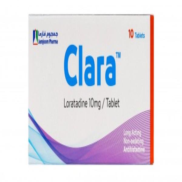 CLARA 10MG 10 TABLETS