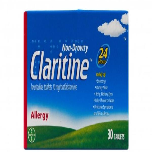 CLARITINE 10 MG 30 TAB