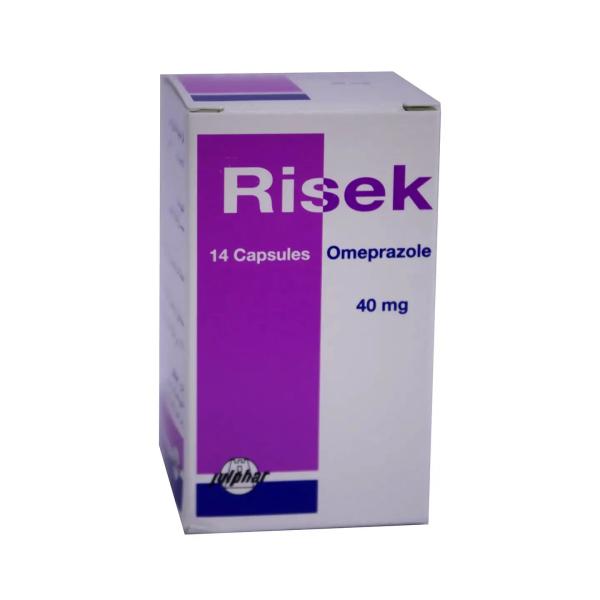 RISEK 40 MG 14 CAPS
