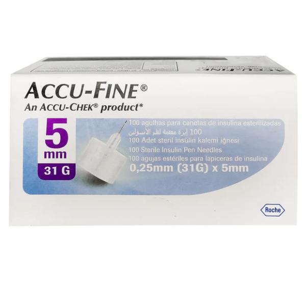 ACCU-FINE 0.25MM X 5MM 31G