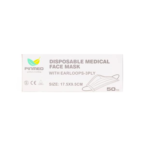 PINMED FACE MASK ( BLUE ) 50 PCS
