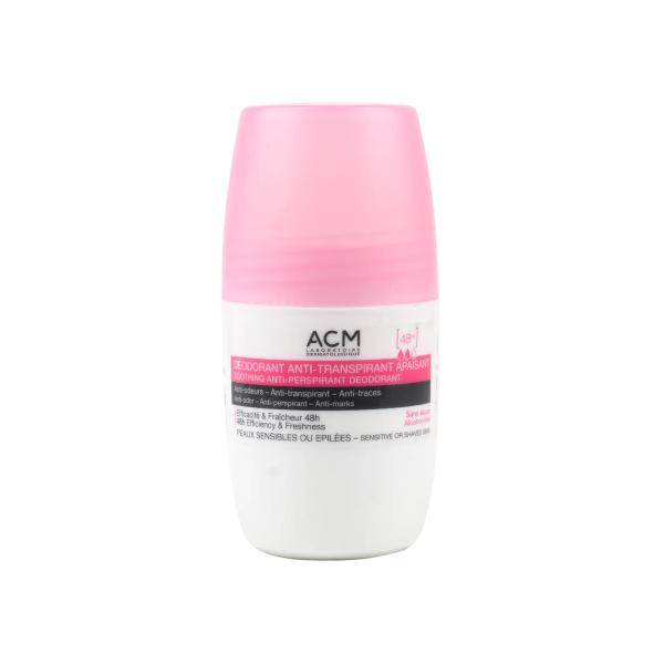 ACM SOOTHING DEODORANT ROLL ON 48 H (Pink) 50 ml