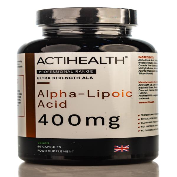 ACTIHEALTH ALPH-LIPOIC ACID 400 MG 60 CAP