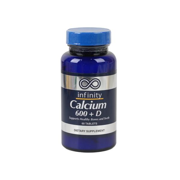 INFINITY CALCIUM 600 + D 60 TABLETS