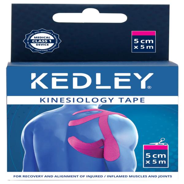 KEDLEY KINESIOLOGY TAPE 5 CM * 5 M ( PINK )