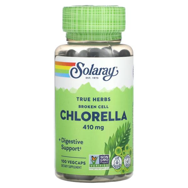 SOLARAY CHLORELLA 410MG 100 CAP