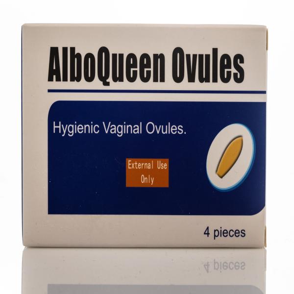 ALBOQUEEN OVULES 4 PCS