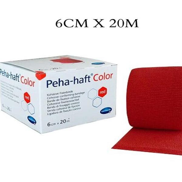 HARTMAN PEHA-HAFT COLOR RED 6 CM * 20 M
