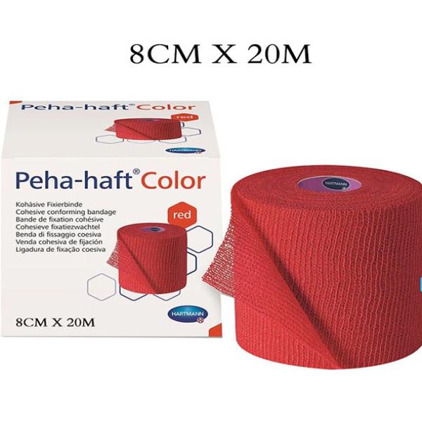 HARTMAN PEHA-HAFT COLOR RED 8 CM * 20 M