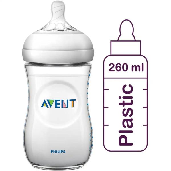 PHILIPS AVENT NATURAL FEEDING BOTTLE 260 ML