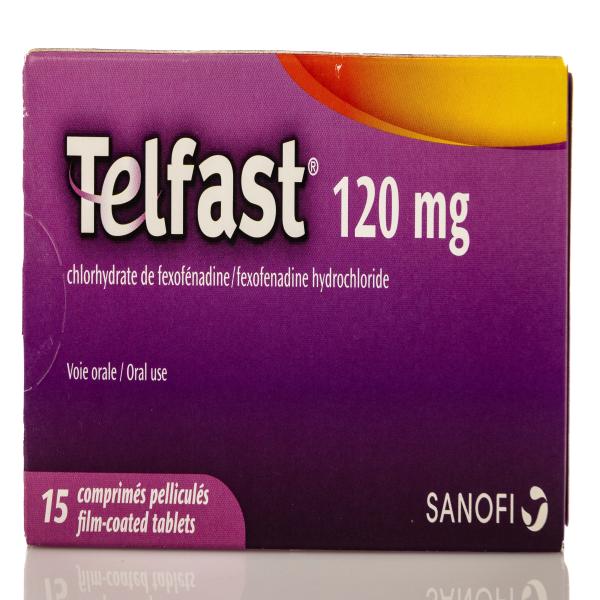 TELFAST 120 MG 15 TABS