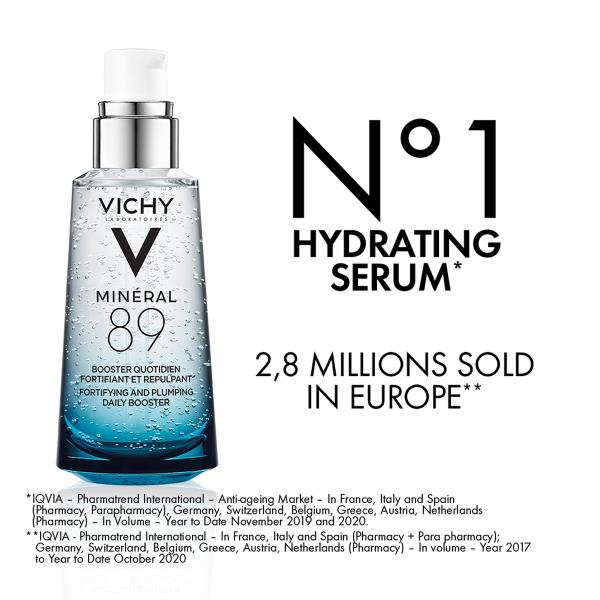VICHY MINERAL 89 FORT. & PLUMB. DAILY. 50 ML