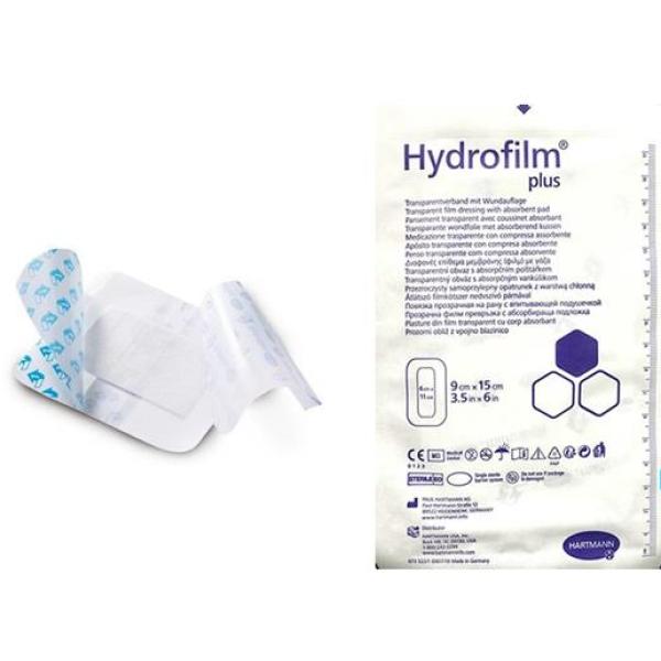 HARTMANN HYDROFILM PLUS 9 CM * 15 CM 1 PCS
