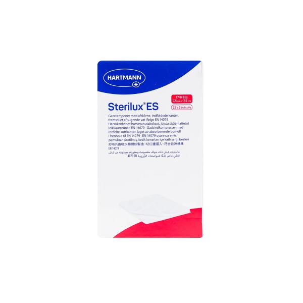 HARTMANN STERILUX ES 7.5 CM * 7.5 CM 25*2 PCS