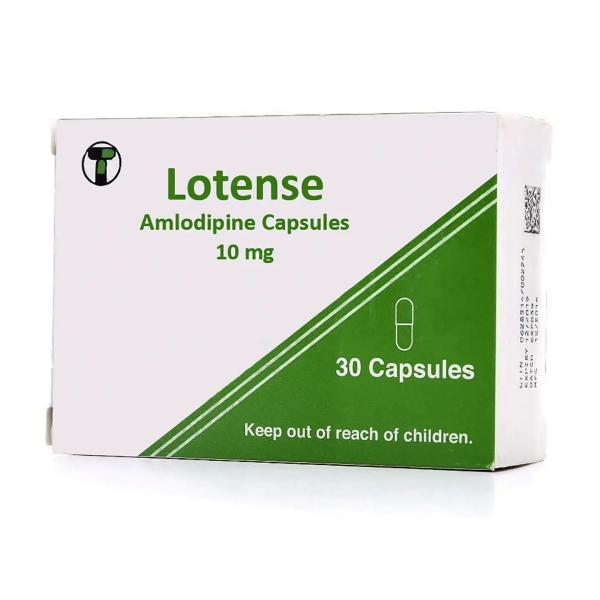 LOTENS 10 MG 30 CAPSULES