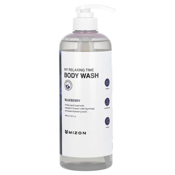 MIZON BODY WASH BLUBERRY 800 ML