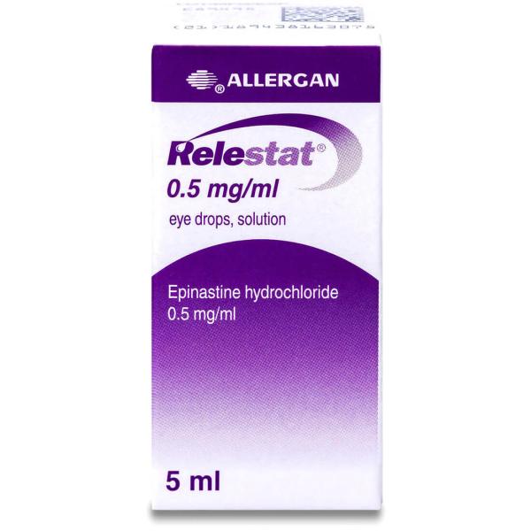 RELESTAT 0.5MG/ ML EYE DROPS 5 ML
