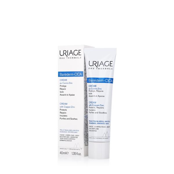 URIAGE BARIEDERM CICA CREAM WITH COPPER-ZINC 40 ML